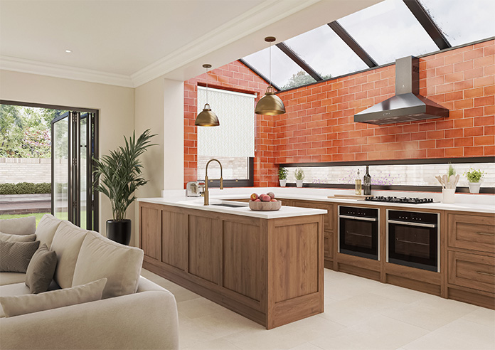 Boughton, Nectarine - Roller Blind - Image 7